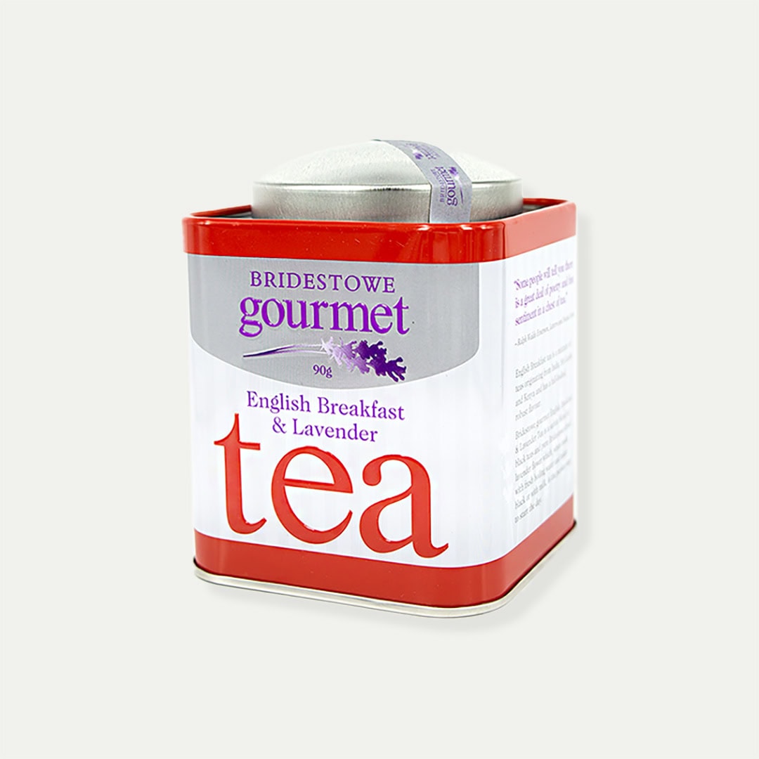 English breakfast lavender tea