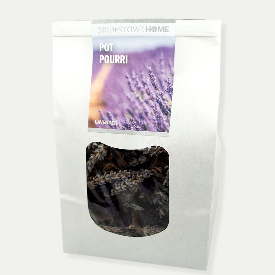 Lavender potpourri packaged