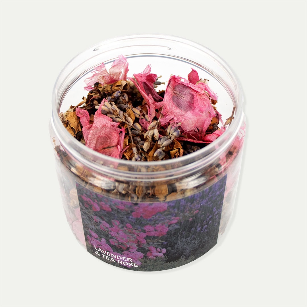 Lavender tea rose potpourri